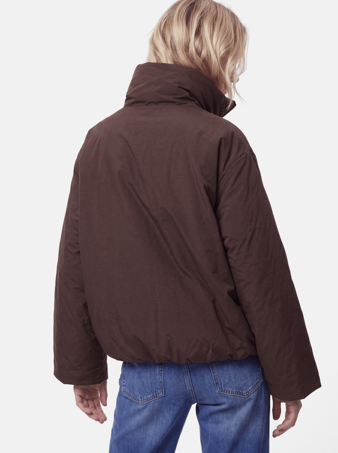 PCSIF Quilted Jacket - Hot Fudge - VERO MODA & VILA Bergvik